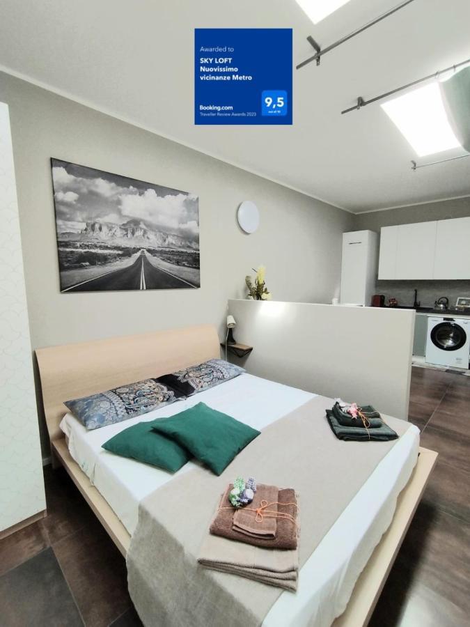 Ferienwohnung Sky Loft Nuovissimo Vicinanze Metro Turin Exterior foto