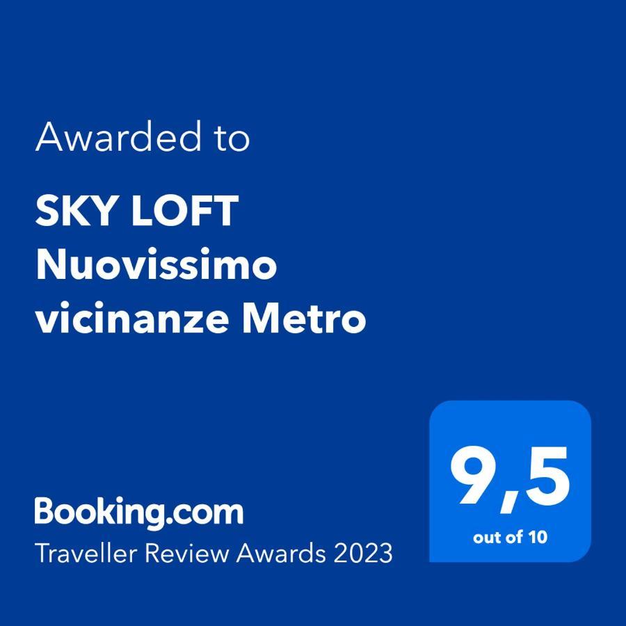 Ferienwohnung Sky Loft Nuovissimo Vicinanze Metro Turin Exterior foto